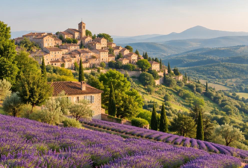 Village perché de Gordes